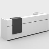 接待處家具 傢俱  傢俬 櫃枱 前台 E1 環保板材 板腳 Reception table desk counter furniture